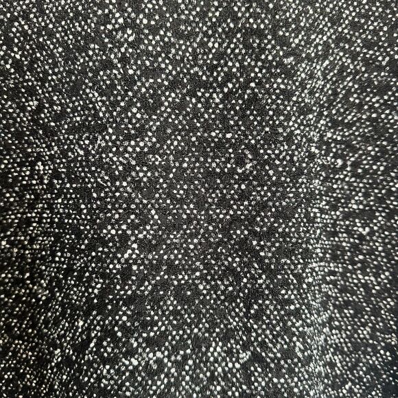 Christopher Banks Womens Sweater Tunic Top Size M BlackWhite Pattern Long Sleeve - Picture 6 of 6